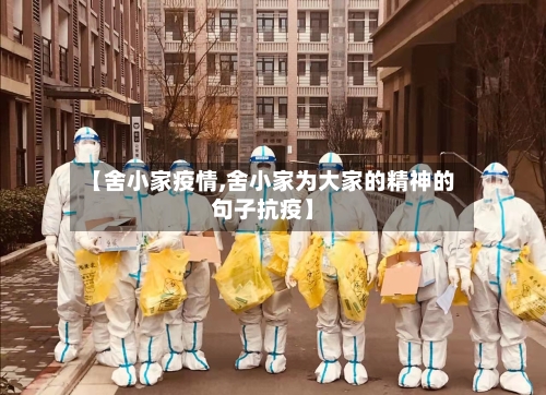 【舍小家疫情,舍小家为大家的精神的句子抗疫】