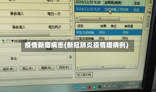 疫情新增病患(新冠肺炎疫情增病例)